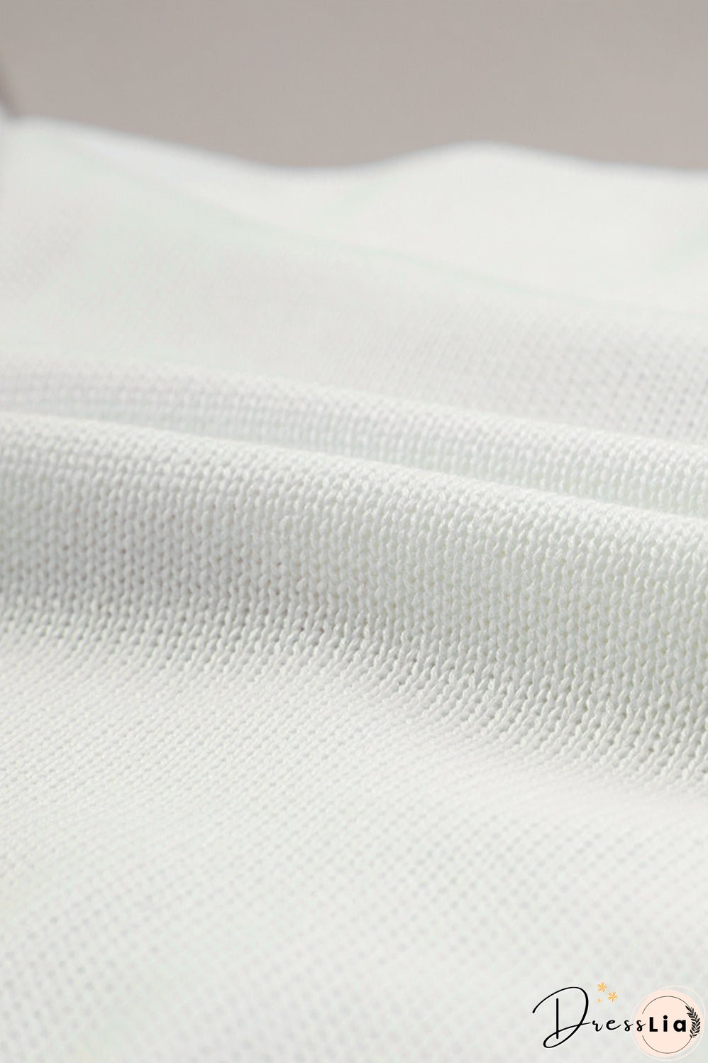 XOXO Round Neck Drop Shoulder Sweater