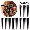 500Pcs Fixing Pole Garden Ground Rod Hose Support Rod for Vegetable Herbs Garden