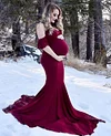 Maternity Photo Shoot Gown Photo Props Maxi Dresses
