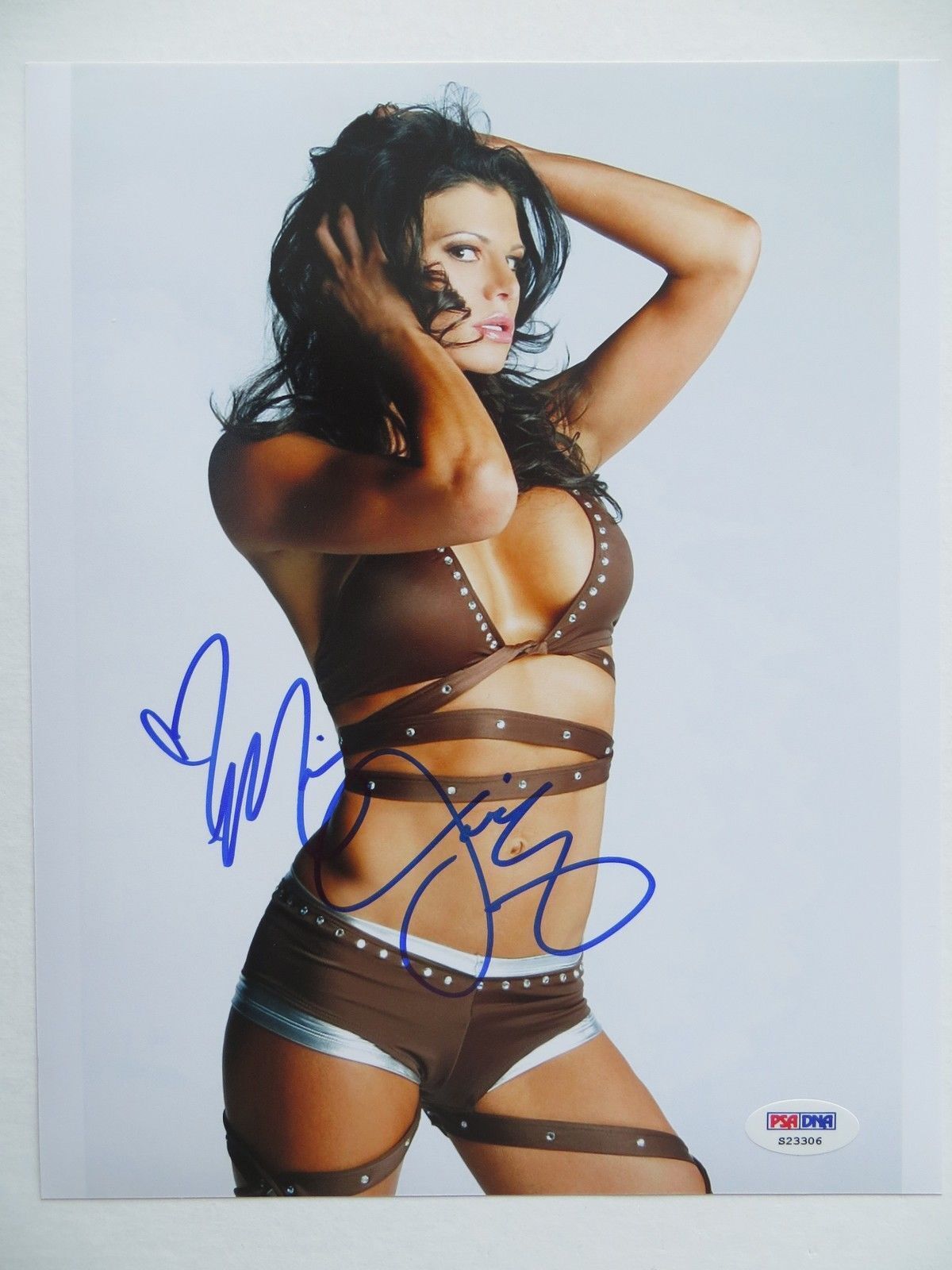 Jackie Haas Signed WWE Diva Autographed 8x10 Photo Poster painting (PSA/DNA)