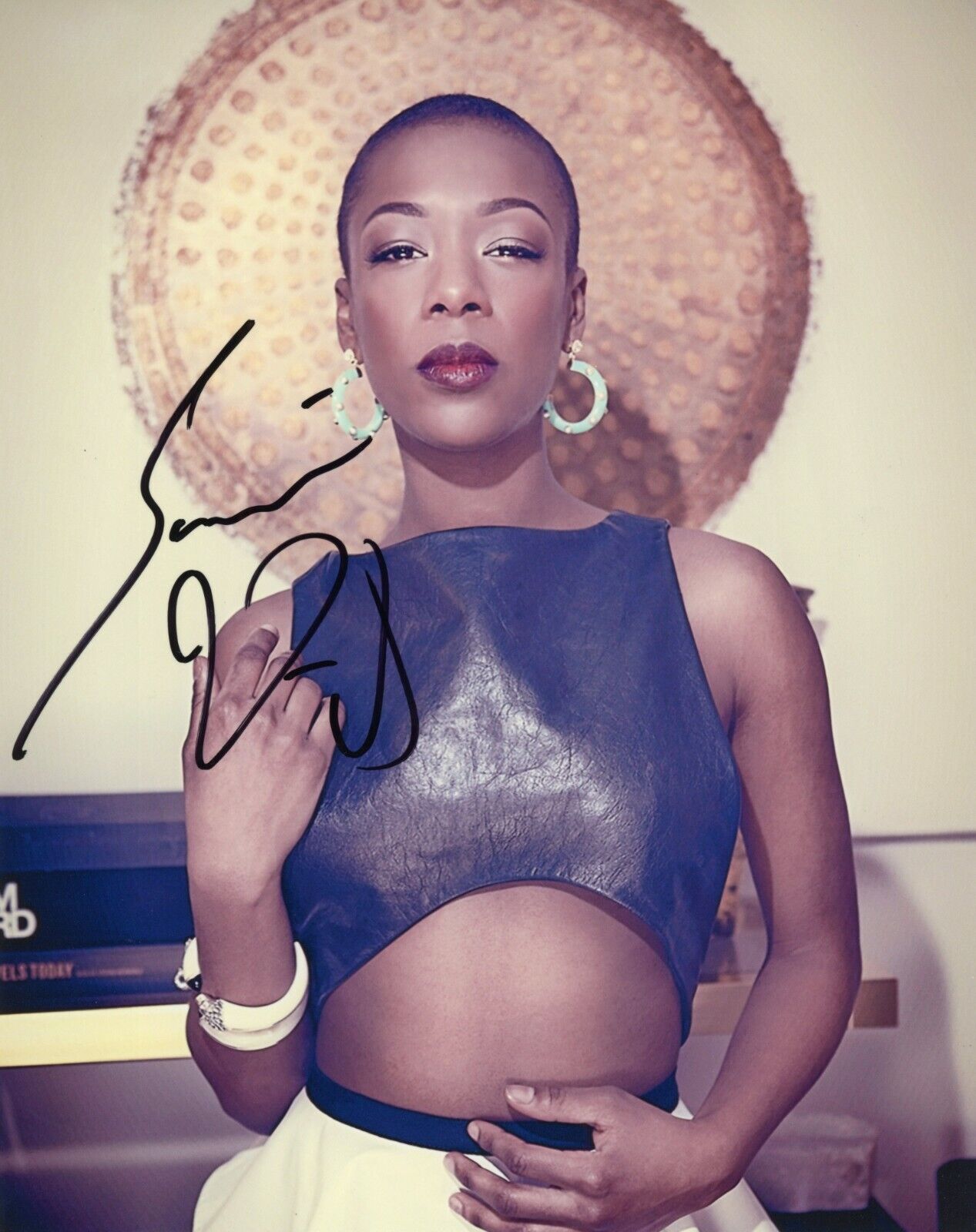 ~~ SAMIRA WILEY Authentic Hand-Signed The Handmaid's Tale