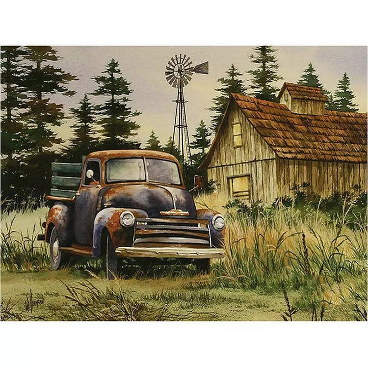 Automobile - Painting By Numbers - 40x50cm