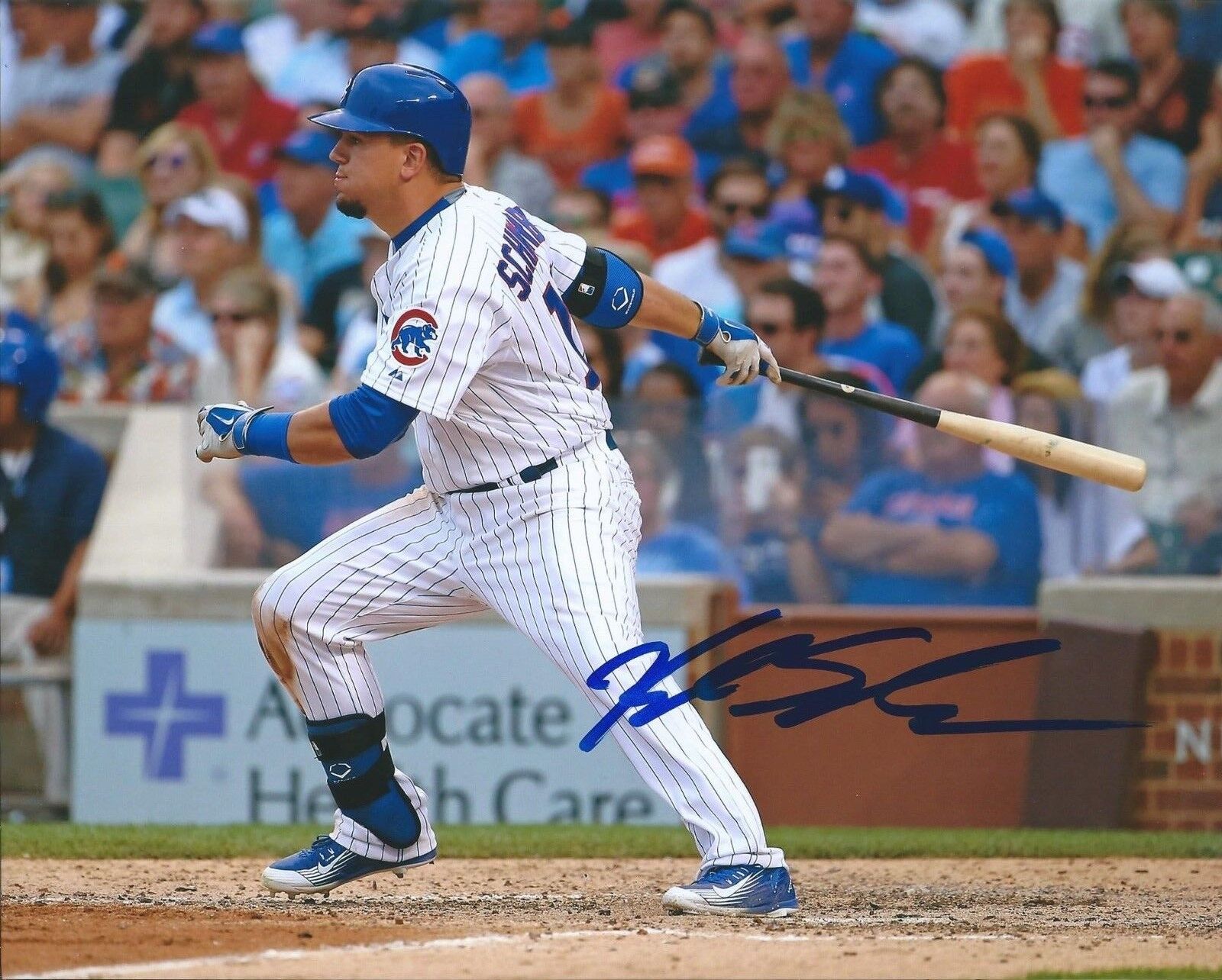 KYLE SCHWARBER signed autographed CHICAGO CUBS 8X10 Photo Poster painting w/COA