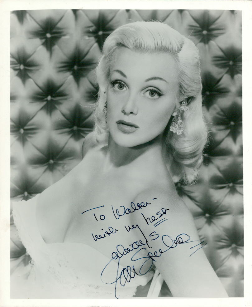 Jan Sterling (Vintage, Inscribed) signed Photo Poster painting COA