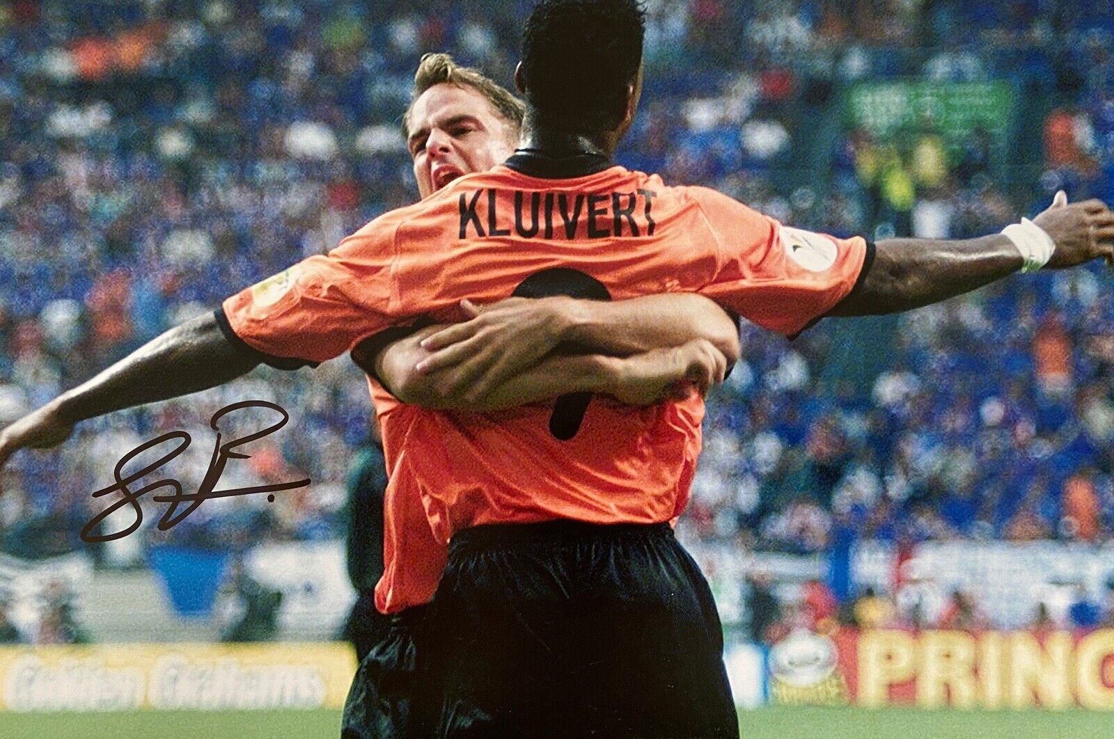 Frank De Boer Hand Signed 12x8 Netherlands Photo Poster painting, Ajax, Barcelona, Rangers 4