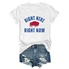 Right Here Right Now Buffalo Bills Tee