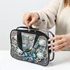 DIY Schmetterling Diamant Kunst Strass Make-up Tasche Transparent PVC Aufbewahrungspack