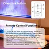 Fireplace Air Humidifier with Remote Control Essential Oil Diffuser (White EU)