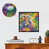 Diamond Painting-DIY Crystal Rhinestone Colorful Cat