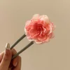 Stylish Dried Rose U Shape Hair Pins