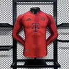 2024/2025 Long Sleeve Player Version Bayern Munich Home Football Jersey 1:1 Thai Quality