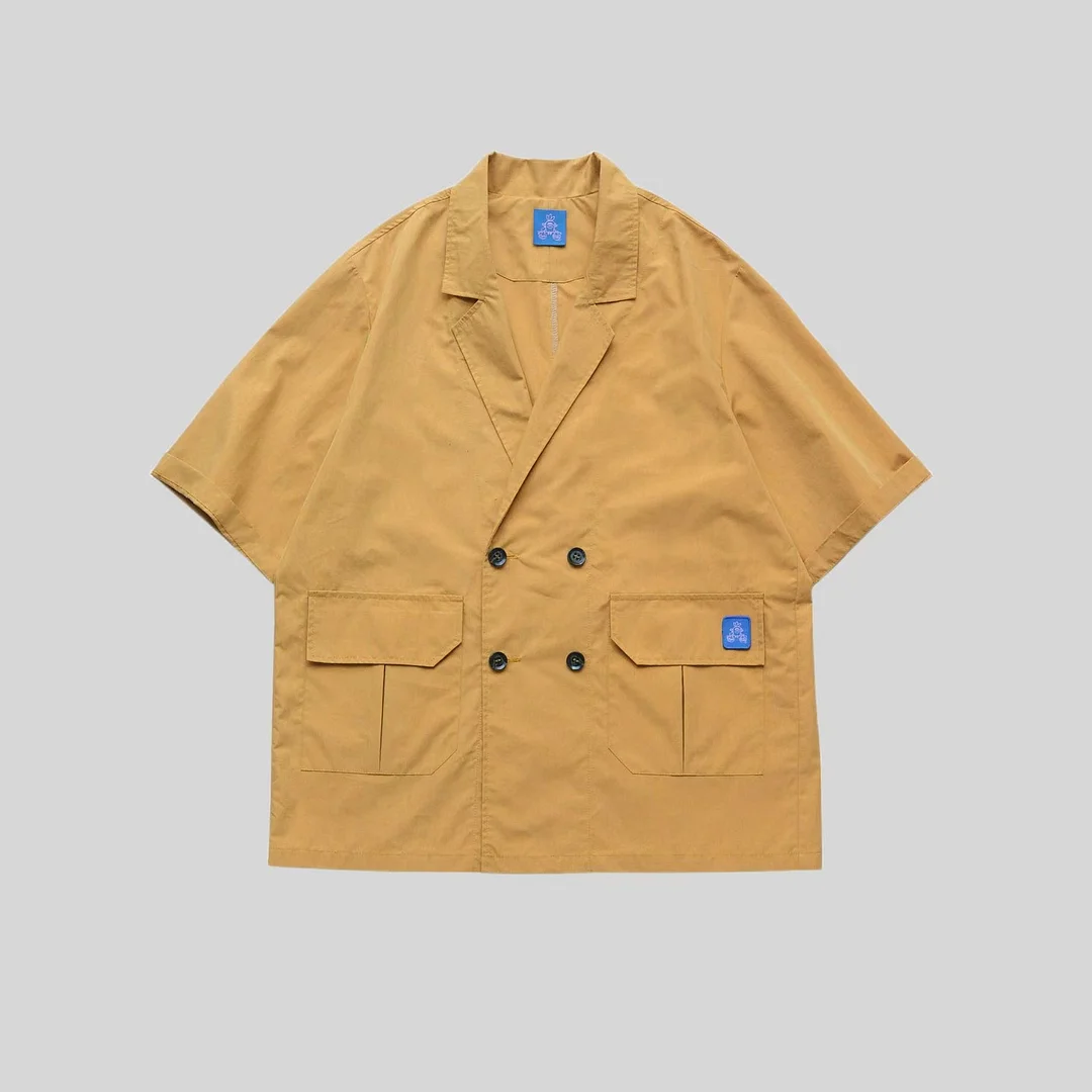 MAMINQIN “CITYBOY”  MILL SHIRT Army Yellow 