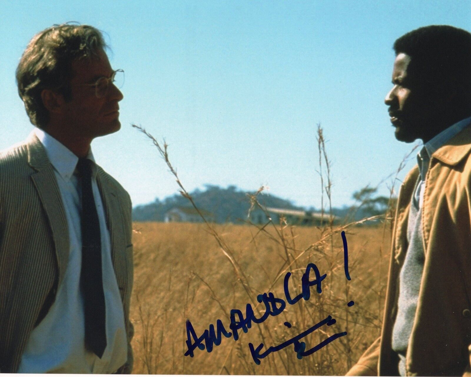 Kevin Kline Cry dom Donald Woods Signed 8x10 Photo Poster painting w/COA