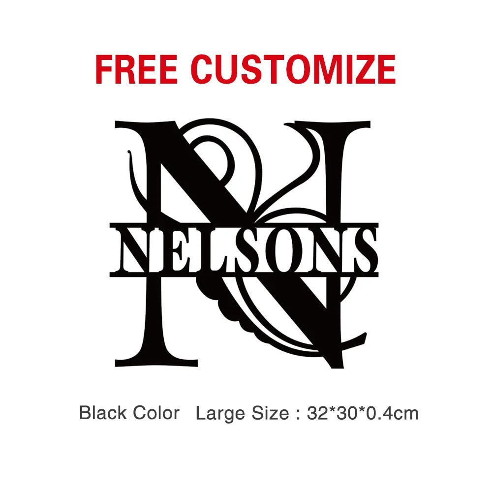 Custom Wooden House Sign Personalized Home Outdoor Plates Apartment Door Numbers Signs For Door Yard Decoration