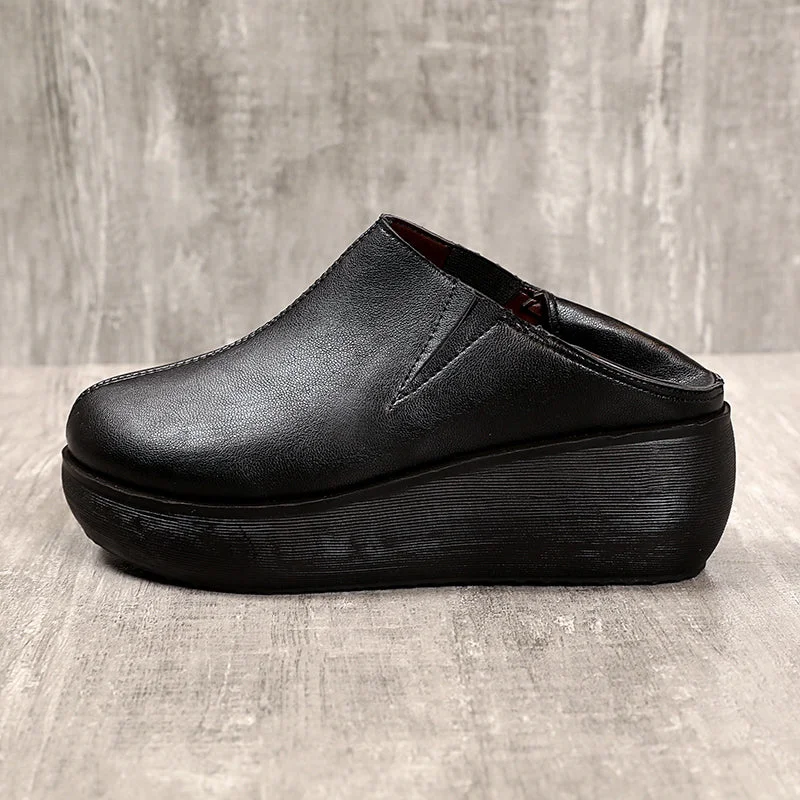 Chunky Sneakers Women 2022 New Solid Color Thick Bottom Lace Up Walking Women's Shoes Female Breathable Non Slip Platform Shoes