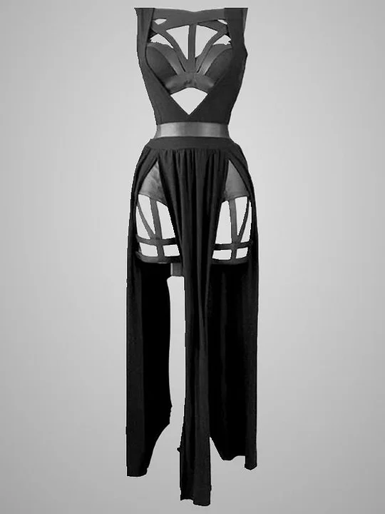 emo dresses Goth Summer Red Dress Sexy Halter Corset Dress Gothic Dresses for Women Grunge Alt Punk Rock Dress: Clothing, Shoes & Jewelry Center back invisible YKK zipper PUNKY LACE-UP DRESS Large