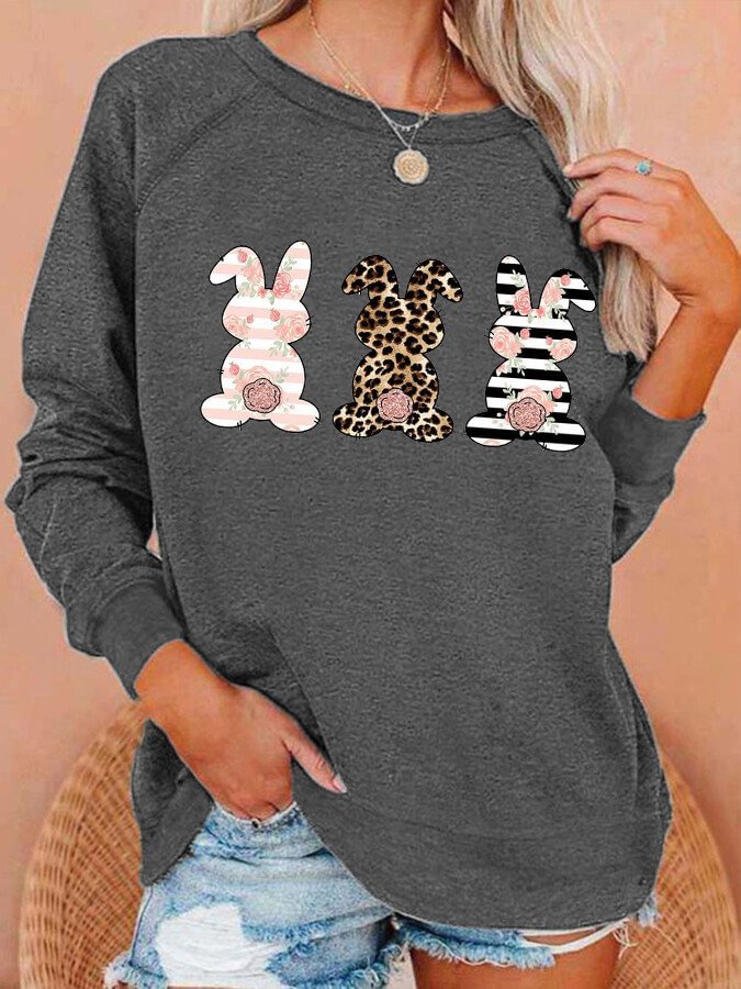 Women's Easter Bunny Sweatshirt