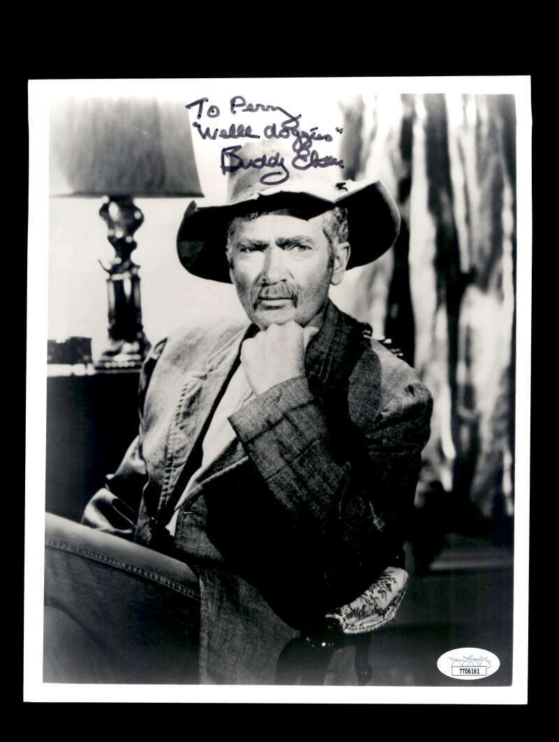 Buddy Ebsen JSA Coa Signed 8x10 Beverly Hillbillies Photo Poster painting Autograph