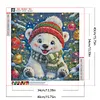 Diamond Painting -DIY Round Drill Christmas Polar Bear(40x40cm)
