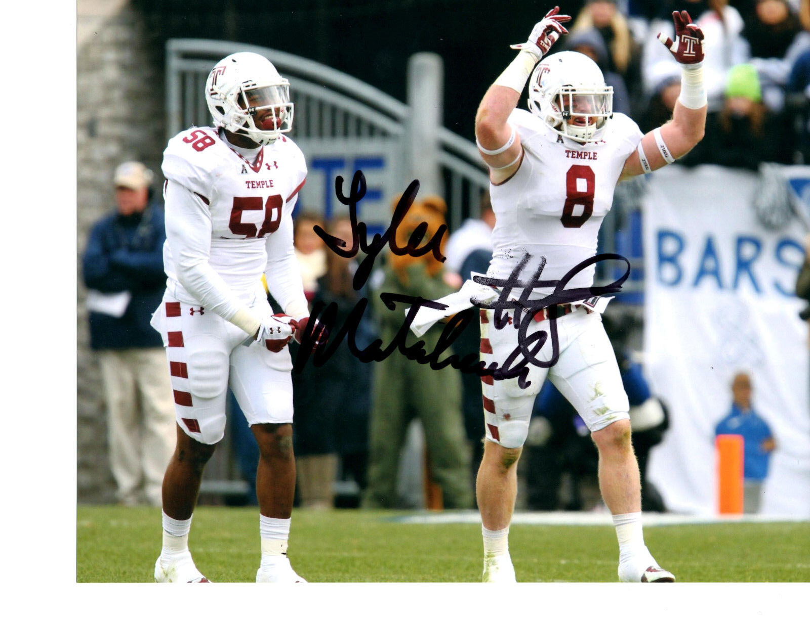 Tyler Matakevich Temple Owls signed autographed 8x10 football Photo Poster painting NFL Draft b