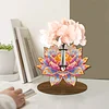Vase lotus En Bois-Ornement De Bricolage