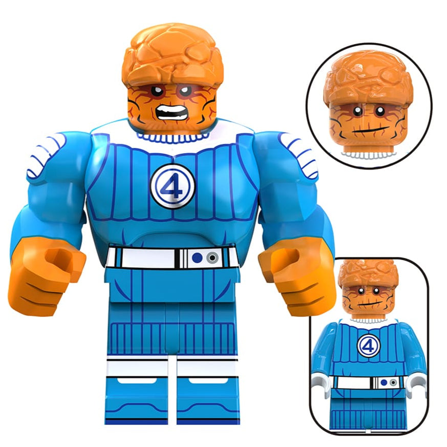 Thing (Fantastic Four First Steps) Custom Marvel Superhero Minifigure Minifigure Bricks monstertoys
