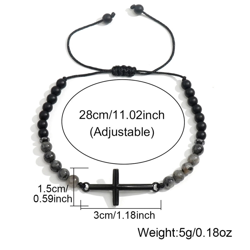 Bohemian Geometric Semi-precious Stone Beaded Handmade Unisex Bracelets