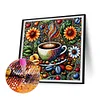 Diamond Painting-DIY Full Round Drill Coffee(40*40 CM)