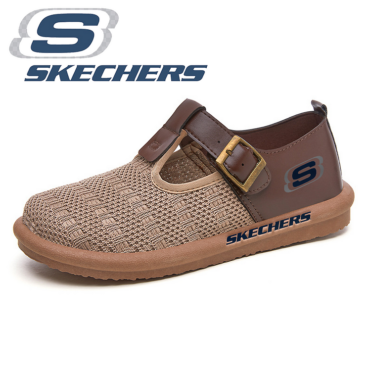 SKECHERS® damskie ortopedyczne wygodne buty z cielęcej skóry i siateczki｜Antypoślizgowa miękka podeszwa.