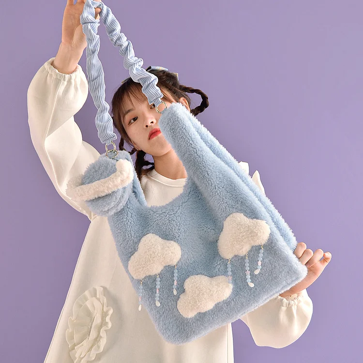 【Pre-sale】Milk Blue Cloud Bag