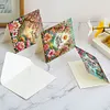 uk.everydayedeals 6Pcs DIY Diamond Painting Birthday Greeting Card - Good Morning Bouquet