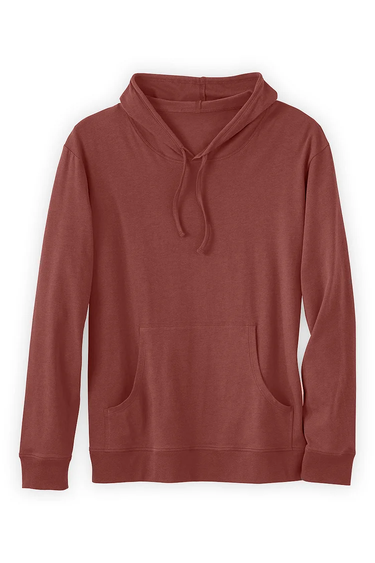 Unisex 100% Organic Cotton Pullover Hoodie