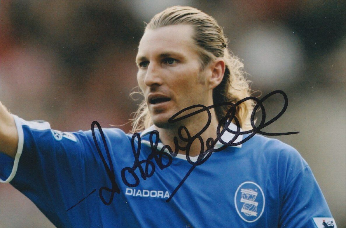 ROBBIE SAVAGE HAND SIGNED 6X4 Photo Poster painting - BIRMINGHAM CITY AUTOGRAPH - FOOTBALL 1