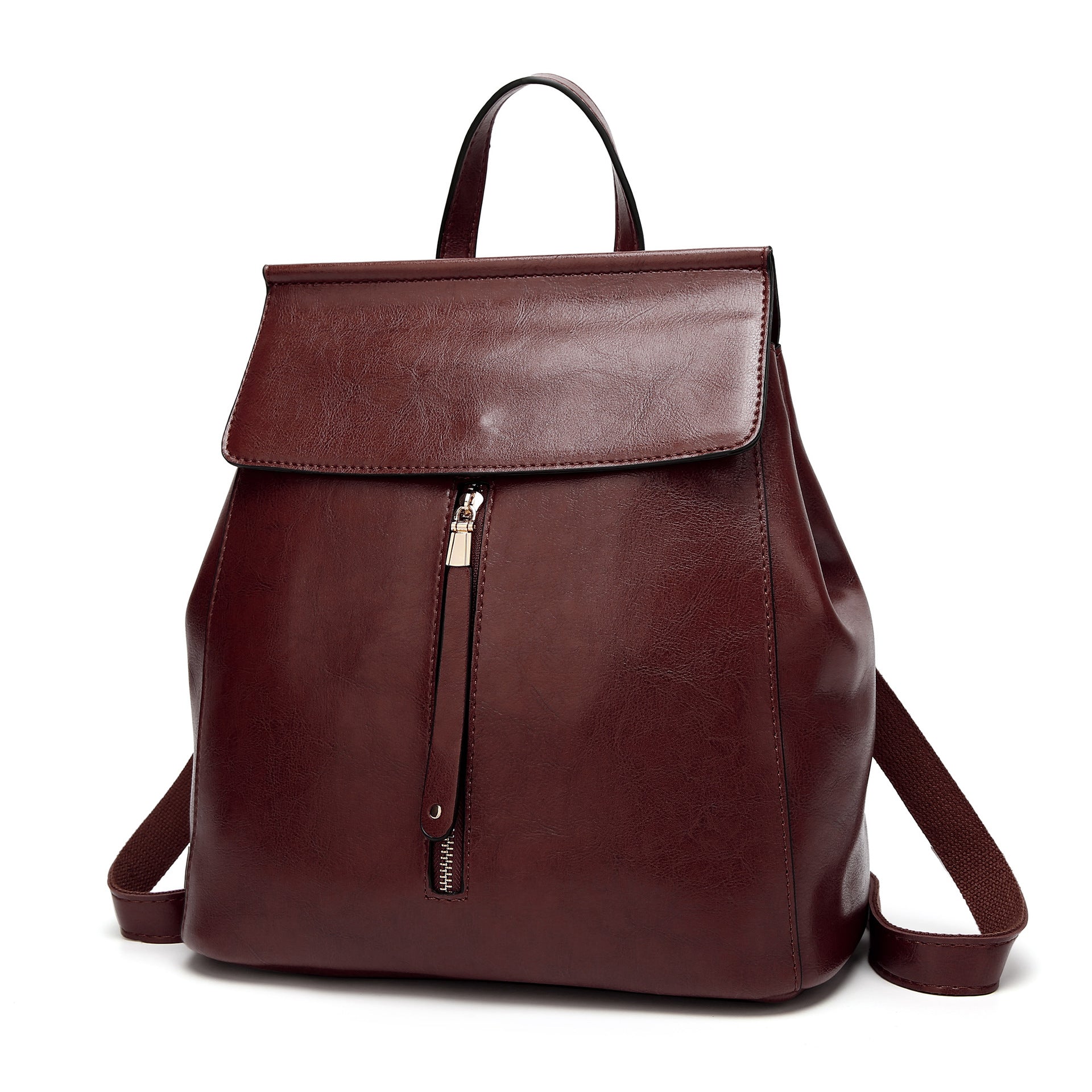 PU Leather Women Girls Ladies Backpack Travel Bag Handbag