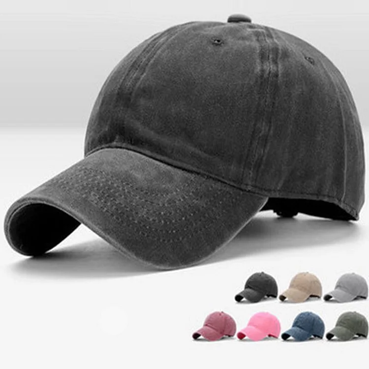 Mens Casual Summer DIY Cotton Baseball Cap Store Cap Sun Hats