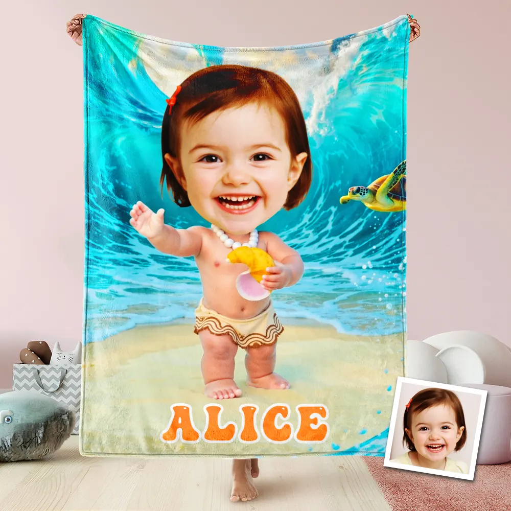Custom Blanket Personalized Kids Gifts | Makemesurprise&reg;