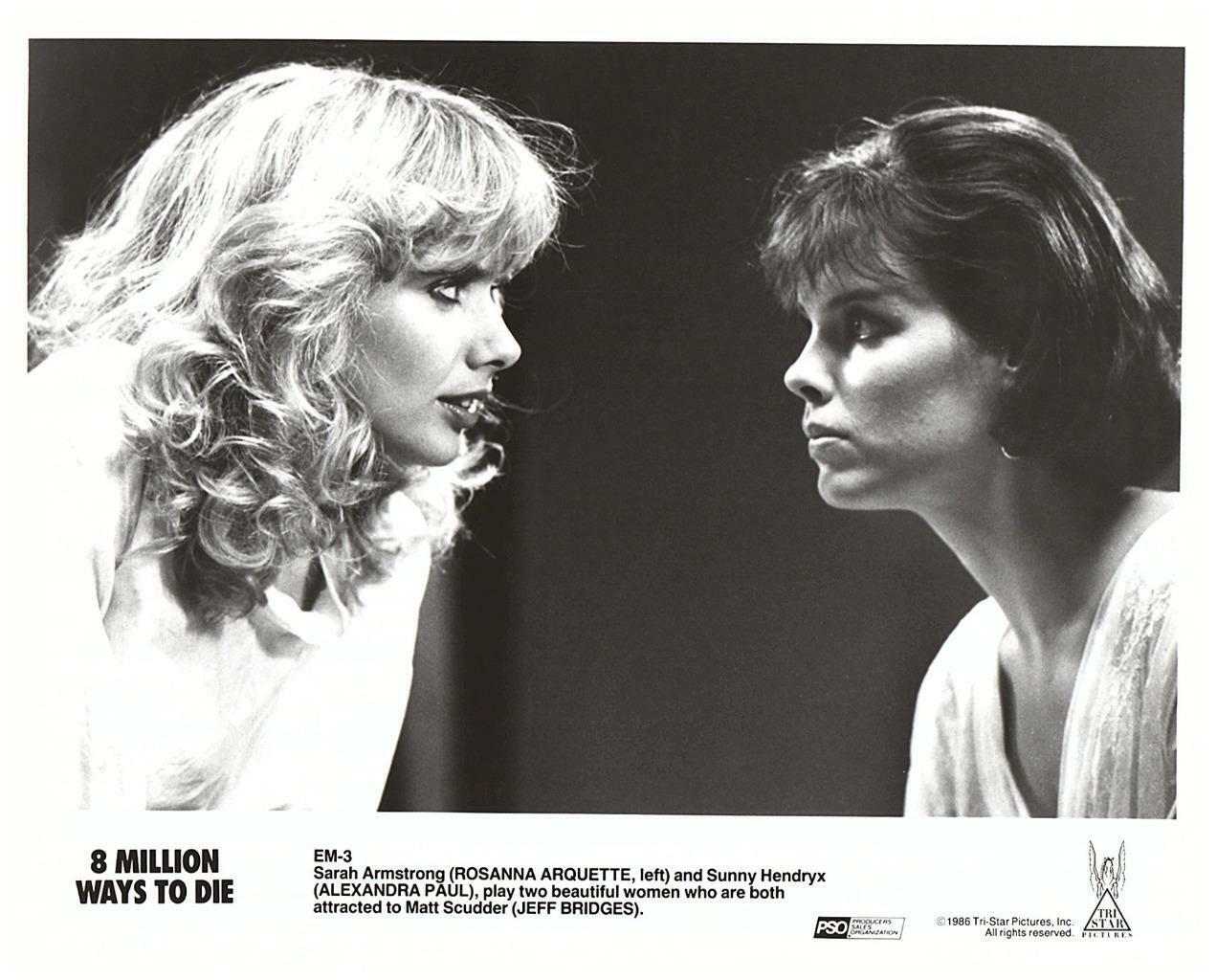 Rosanna Arquette and Alexandra Paul 8x10 Picture Photo Poster painting Gorgeous Celebrity #1