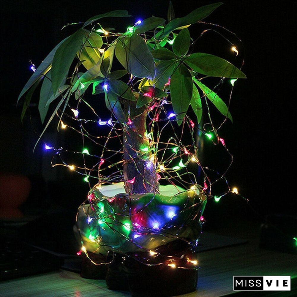 200 LED Solar Power Fairy Lights String Lamps Party Wedding Decor Garden Outdoor Christmas Lights Tree decoration