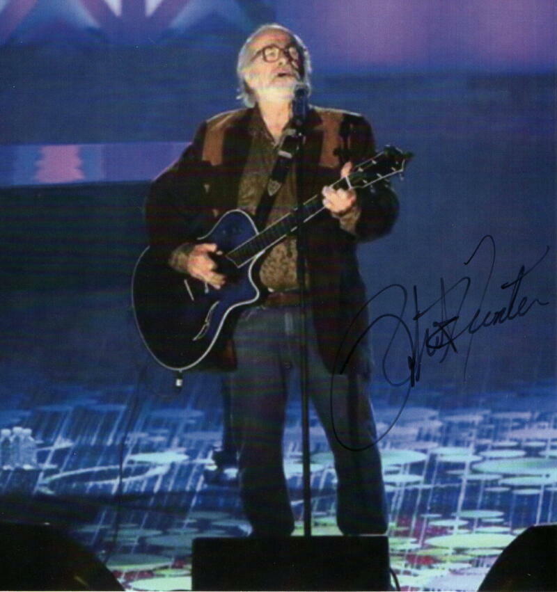 ROBERT HUNTER SIGNED AUTOGRAPH 8X8 Photo Poster painting - GRATEFUL DEAD COLLABORATOR VERY RARE