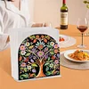 Acrylic Tree Of Life Diamond Painting Paper Towel Napkin Holder for Art Crafts