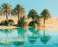 Desert Oasis - Diamond Painting