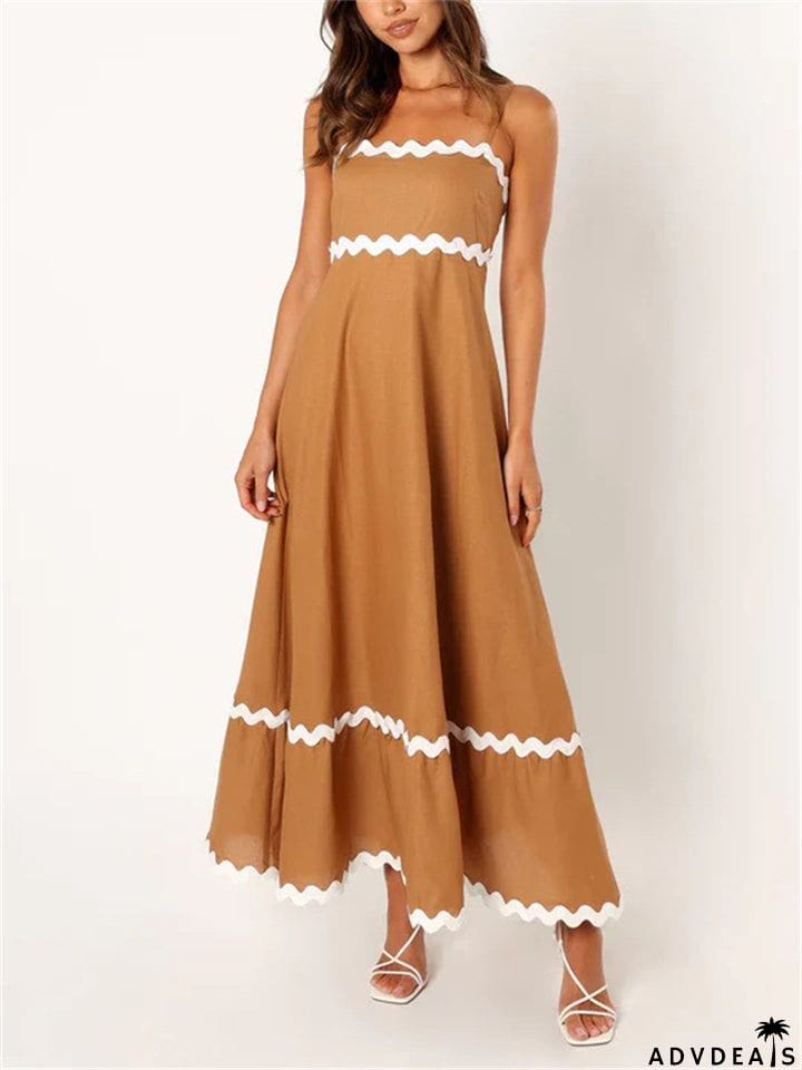 Ladies Summer New Trendy Beach Strappy Dresses