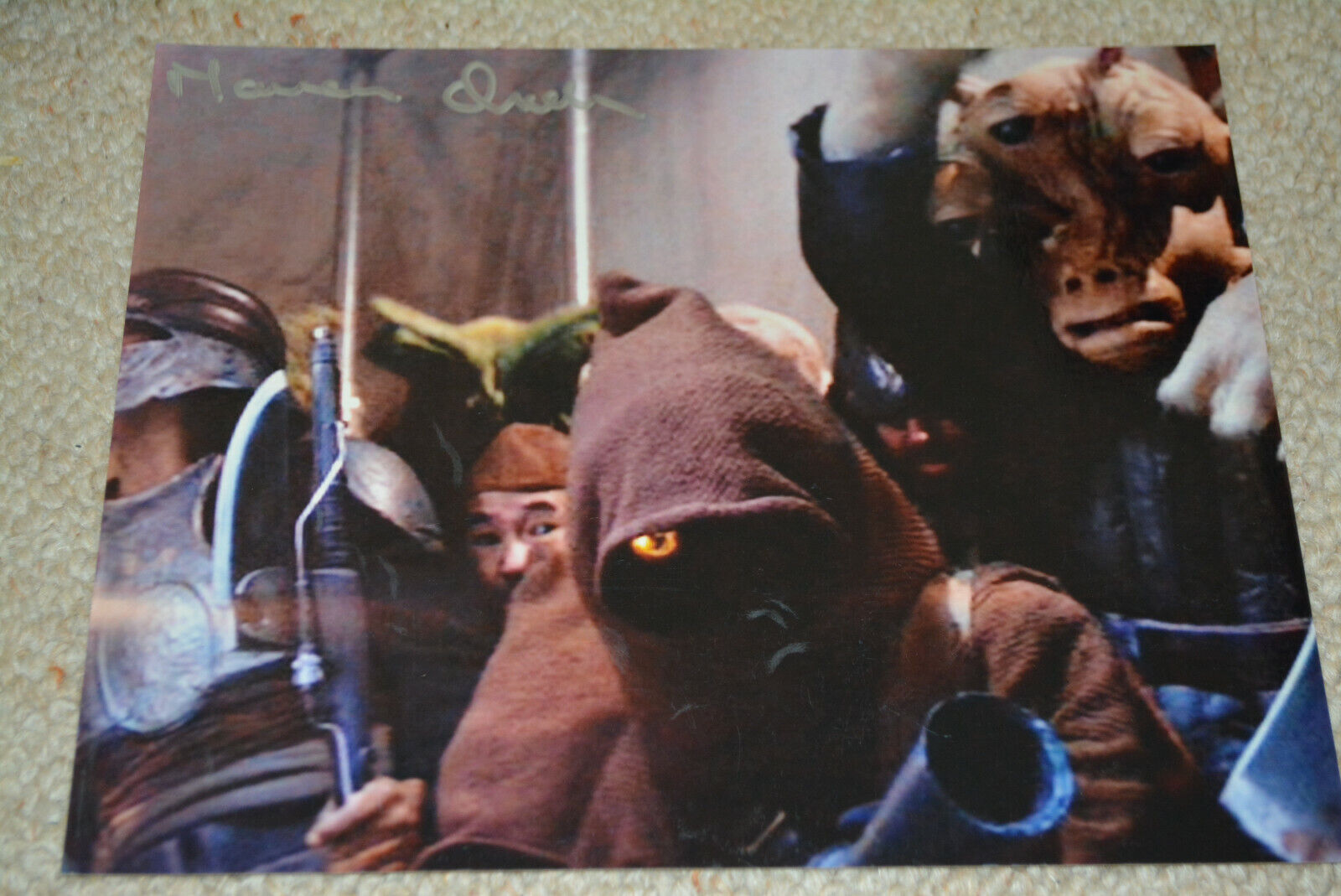 MAUREEN CHARLTON signed autograph 8x10 In Person (20x25 cm) STAR WARS Jawa