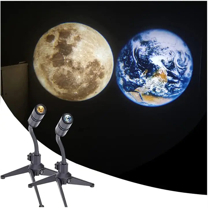 Moon Earth Projection LED Lamp