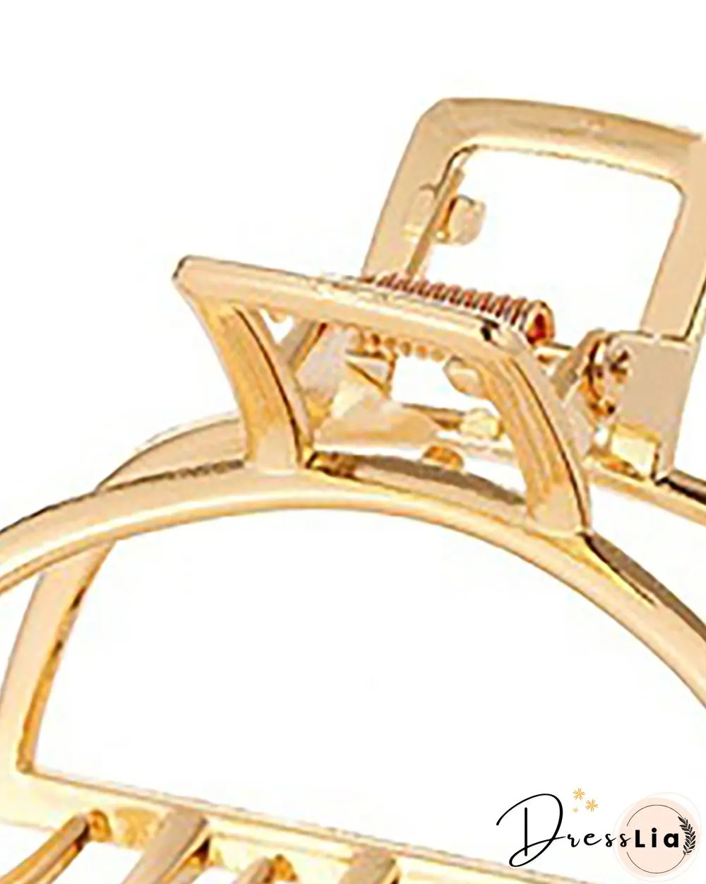 1PCS Metal Round Shaped Hair Claw