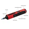 Electric Screwdriver Set LED Light Automatic Screwdriver for Furniture Gaming PC