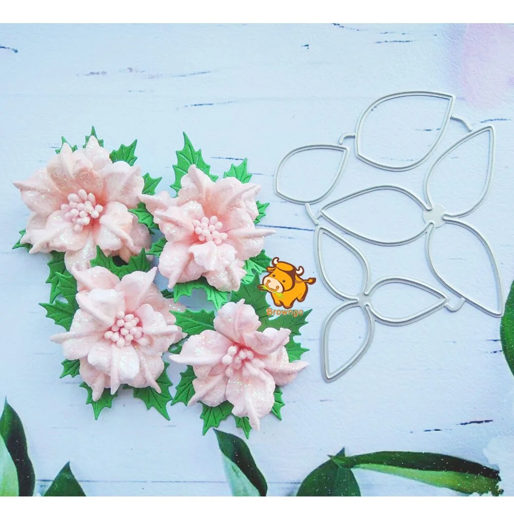 Beautiful Many Flower Series Metal Cutting Dies Stencil Template For DIY Scrapbooking Embossing Paper Cards Album Making Dies