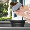 Silicone Face Ice Bath Bowl Folding Cold Plunge Basin Built In Icetray Skin Care