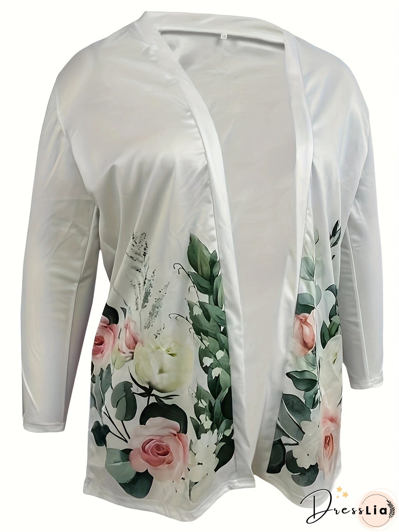 Cardigan with Geometric Pattern