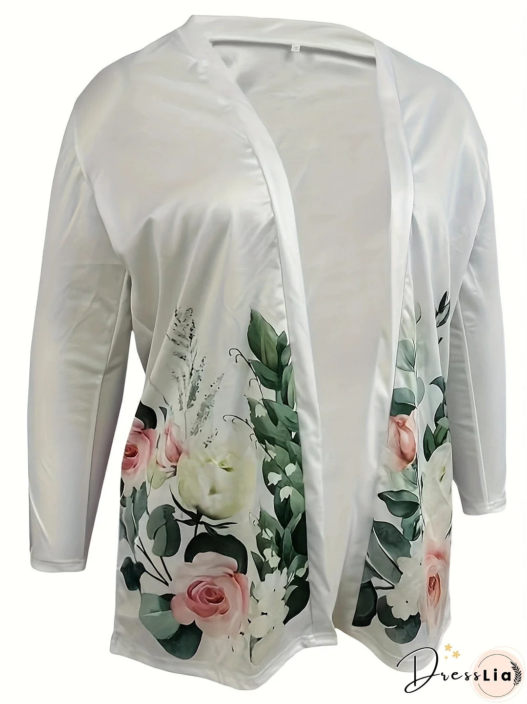 Cardigan with Geometric Pattern